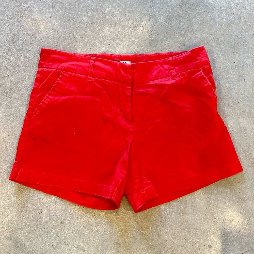 Per Se shorts 10 red